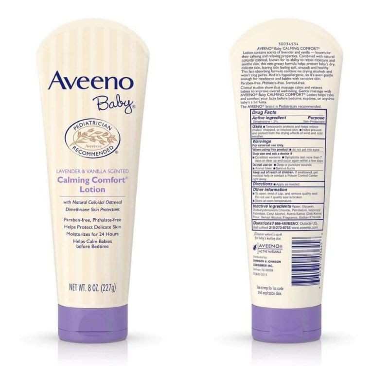 Dưỡng ẩm cho bé Aveeno Baby Calming Confort Lotion 227g