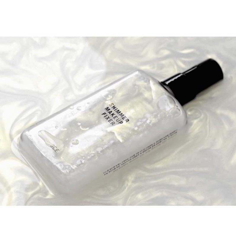 Xịt Makeup xịt giữ lớp trang điểm 3CE Shimmer Makeup Fixer