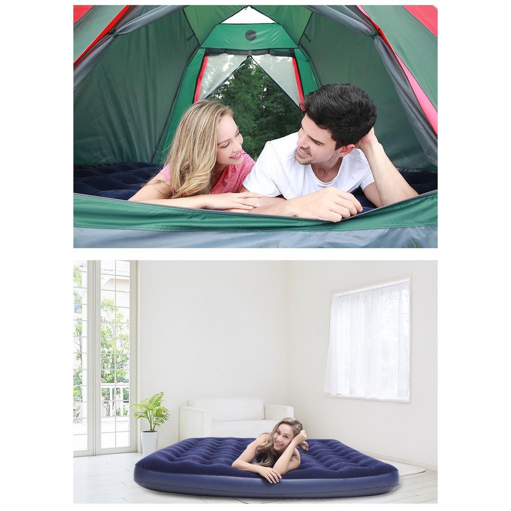 Nệm hơi Đệm hơi cho 2 người 67002 kích thước 137x 191x22cm kèm bơm điện bảo hành dài hạn