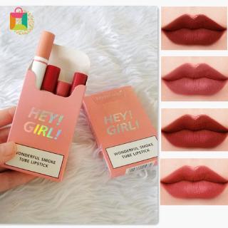 Set son môi 4 màu phong cách Hàn Quốc YIYUE