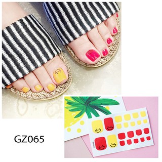 Miếng dán móng chân - Nail Wraps (22 miếng dán khô)
