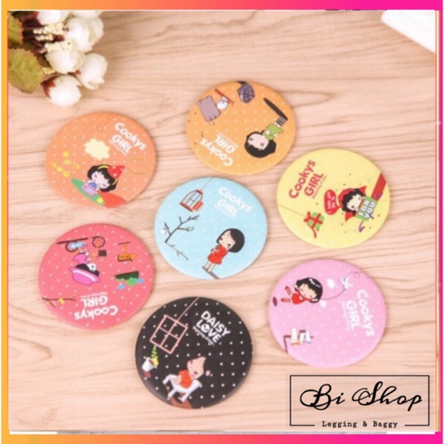 HOT Gương Cầm Tay Mini Phong Cách Hàn Quốc SIÊU RẺ