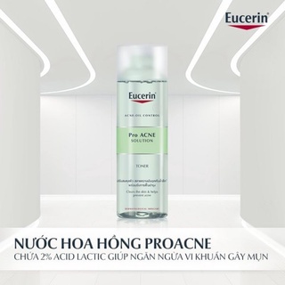 ✅[chính hãng] Toner cho da mụn Eucerin pro acne solution