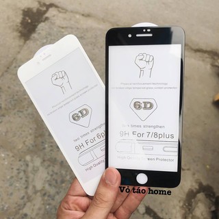 Giảm giá cực sốc kính cường lực 6d iphone 6/6plus/7/7plus 8 8plus iphone x