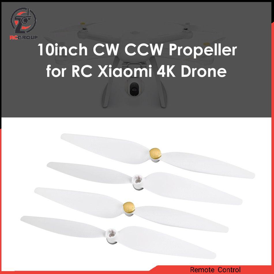 Set 2 Cặp Cánh Quạt Cw Ccw 10 Inch Dành Cho Rc Xiaomi 4k Drone