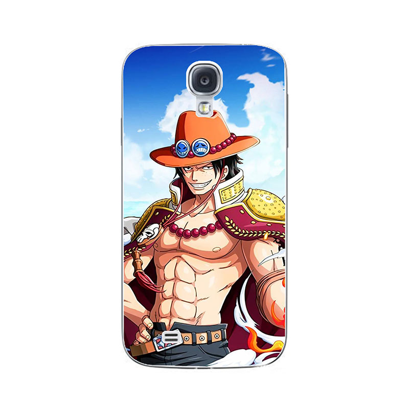 Fashion One Piece Cartoon Case For Samsung Galaxy S4 I9500 I9505 S 4 Mini i9190 S4 Active i9295 Cover Luffy Roronoa Zoro Soft Shell