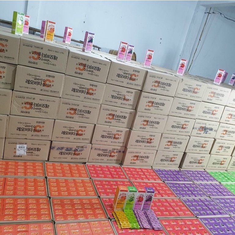Viên ngậm vitamin C Lemovita - cung cấp đủ lượng vitamin cần thiết hàng ngày