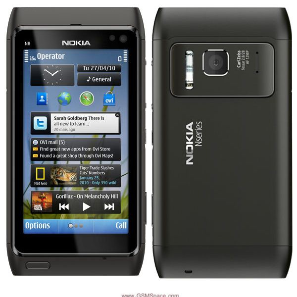 Điện Thoại Nokia N8 Cảm Ứng Bộ Nhớ 16G WiFi 3G Chính Hãng Bảo Hành 6 Tháng