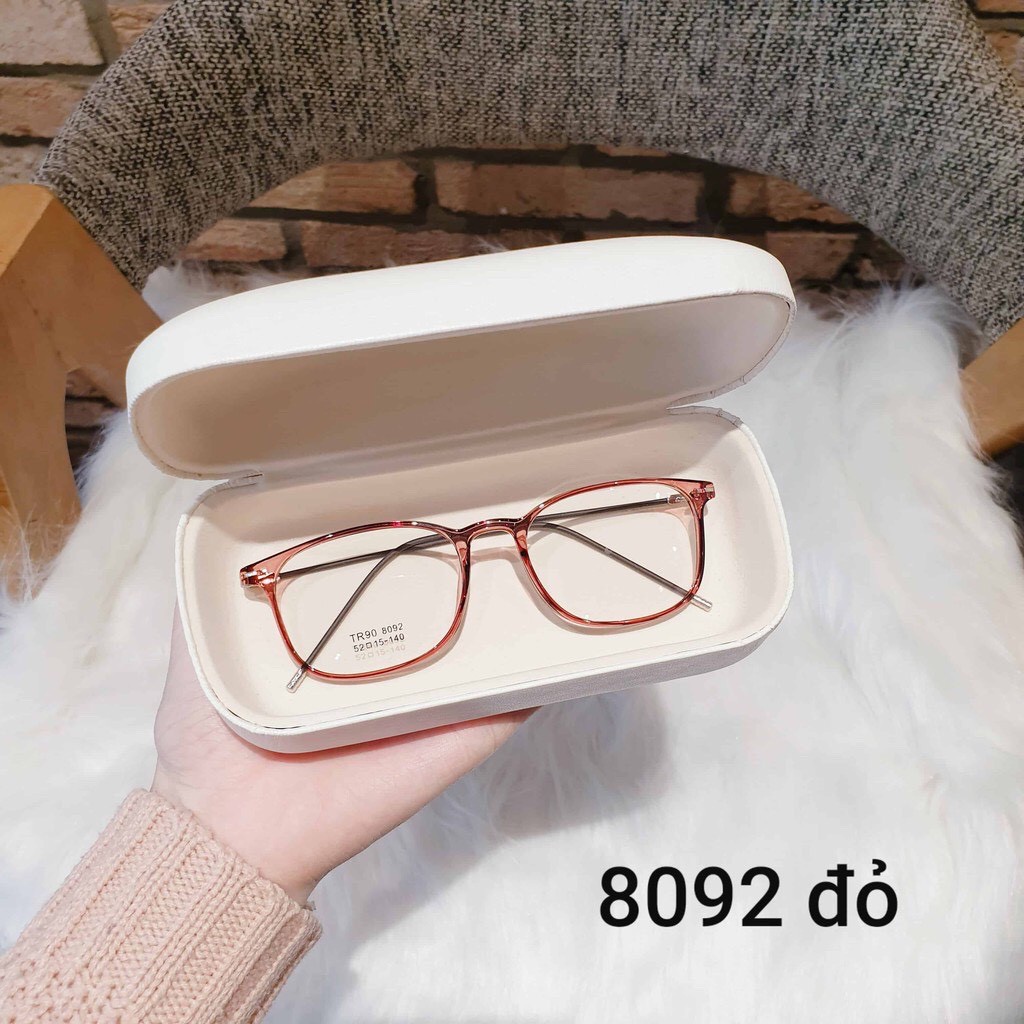 Kính gọng dẻo Nam Nữ 8092 Chất liệu nhựa dẻo hàn quốc