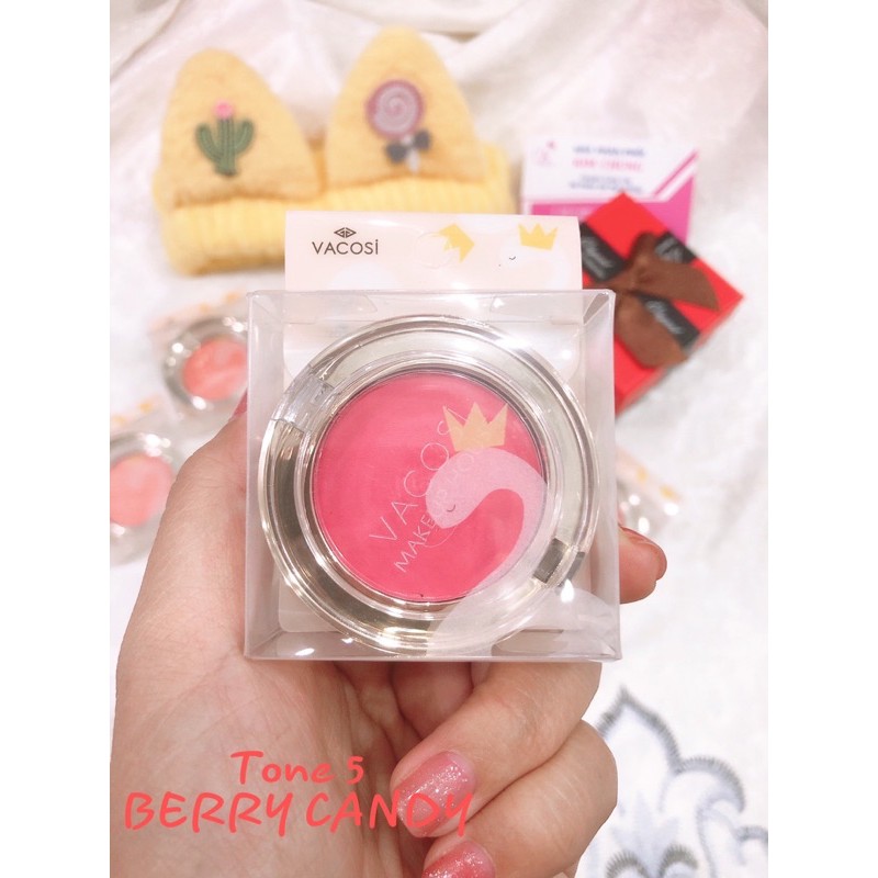 Má Hồng Tròn VACOSI - Lolipop Blush Powder