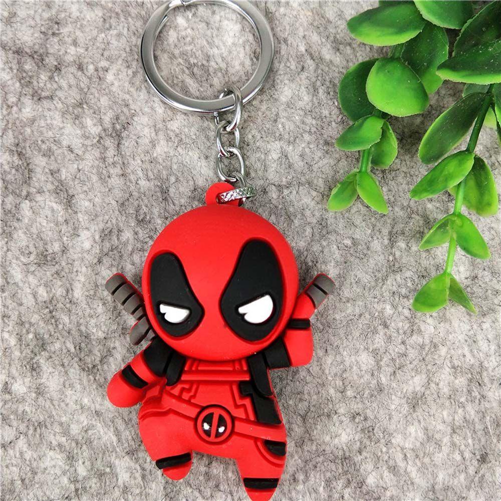 Móc Khóa Hình Nhân Vật Deadpool Dễ Thương
