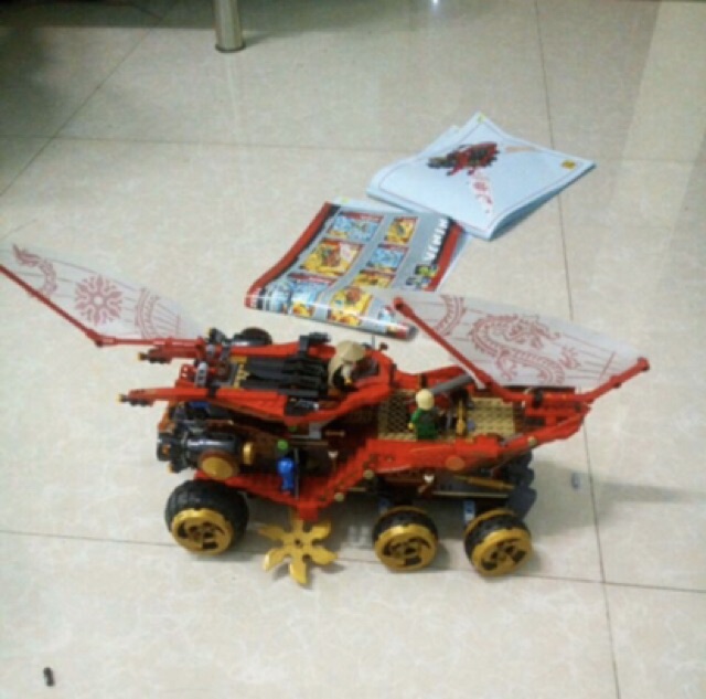 Xếp Hình Ninjago Cỗ Xe Tanks Sa Mạc Zimo 4021