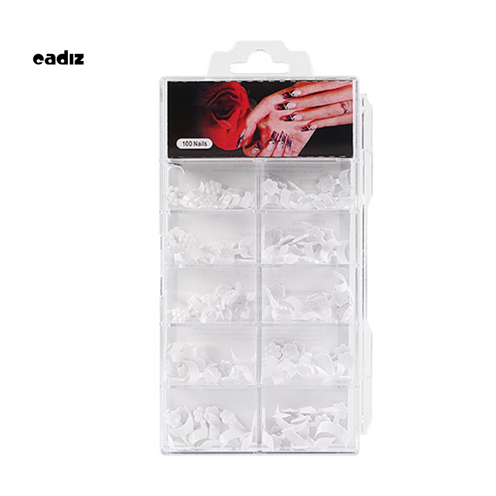 Bộ Móng Tay Giả Bằng ABS Gọn Nhẹ Chuyên Dụng Làm Đẹp