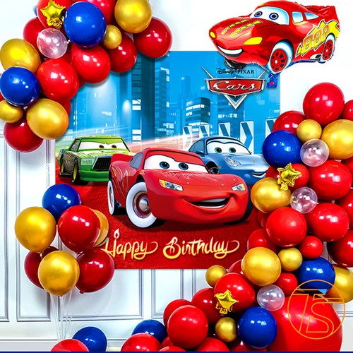 Bộ Trang Trí Sinh Nhật Xe Hơi 1