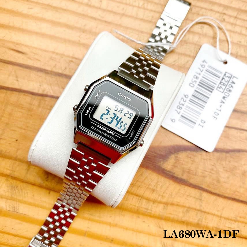 Đồng hồ nữ dây kim loại chính hãng Casio Anh Khuê LA680, LA670 Series siêu chất