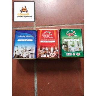 Sơn pu đại kiều. Bóng, cứng, lót