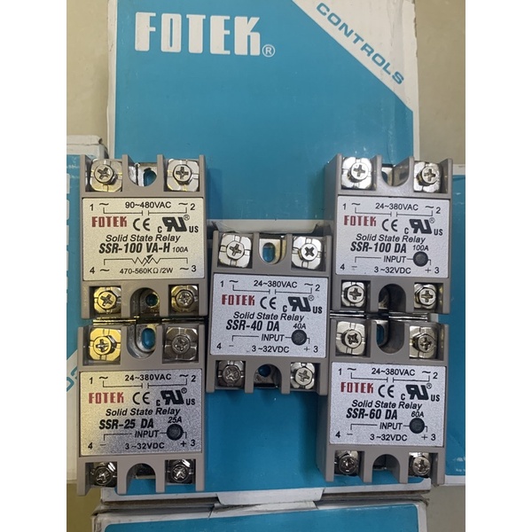 Rơ le bán dẫn Fotek SSR 25DA- 100DA DD - AA-H VA-H