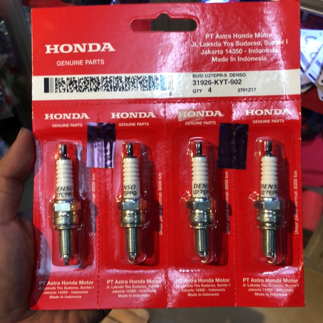 Bugi Denso U27EPN-9  Honda Indo cho Winner chính hãng 100% indo