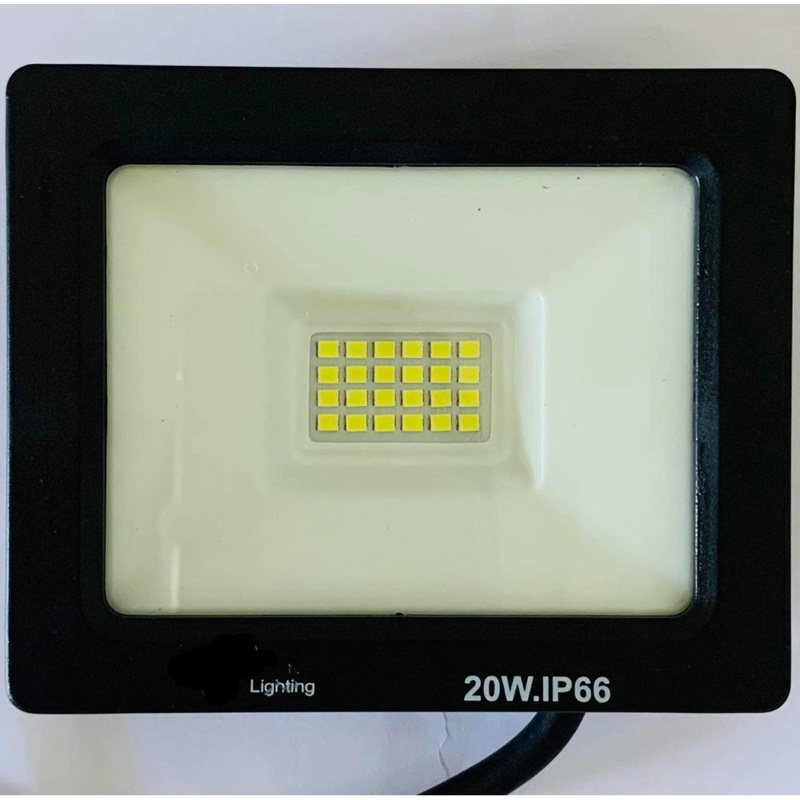 ĐÈN LED PHA SIÊU SÁNG 20W vang trang đổi màu CHỐNG NƯỚC IP66
