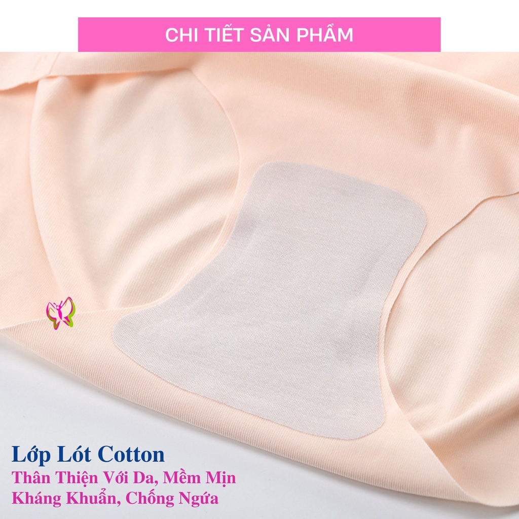 Quần lót nữ su đúc thun lạnh lưng cao không đường may, trẻ trung, thoải mái, thoáng mát (MS 03095) Anna Shop