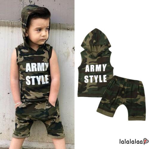 Set áo thun ngắn tay + Quần dài rằn ri thời trang cho bé trai
