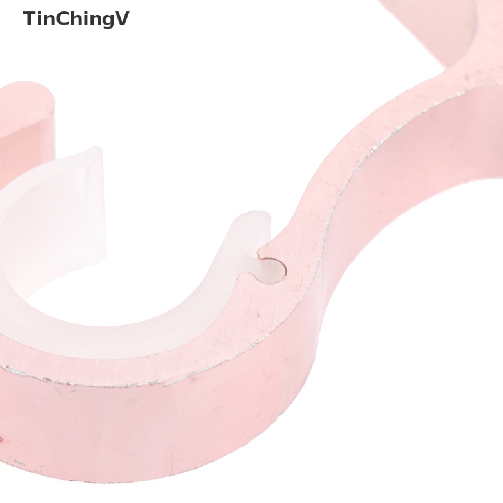 Bộ 2 Móc Treo Rèm Cửa Bằng Thiếc Dày Dặn Tiện Dụng Cho Gia Đình
