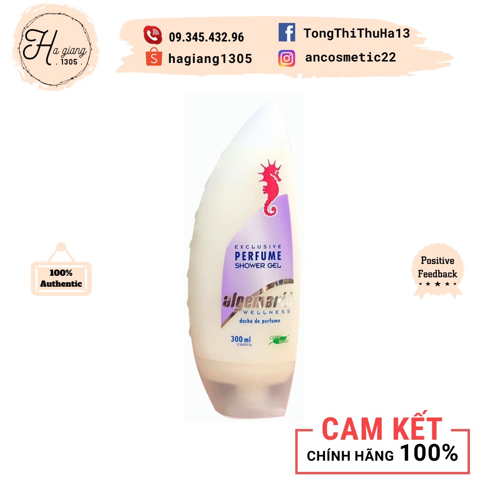 Sữa tắm cá ngựa Algemarin Perfume Shower Gel 300ml