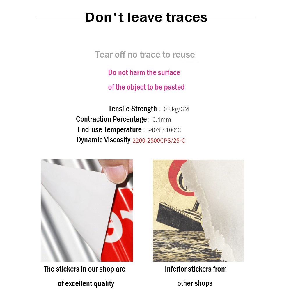 Bộ 44 miếng dán trang trí ván trượt/Laptop/va li chống thấm nước