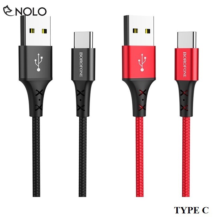 Sạc Dây Dù Hỗ Trợ Sạc Nhanh, Truyền Dữ Liệu BX20 Chui Lightning Type C MicroUSB Chiều Dài 1M