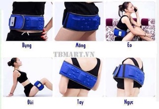 Đai đánh tan mỡ bụng đùi..x5