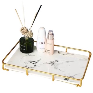 (CÓ SẴN) Khay Sứ Để Đồ Mĩ Phẩm, Đồ Dùng Decor Gốm Sứ Cao Cấp