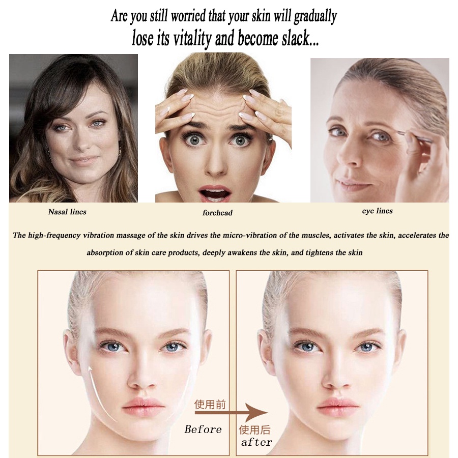 【Beauty Bar】 Face Lifter/V shape lăn mát xa mặt Massage mặt 24K Energy Gold T Bar Thanh năng lượng giảm béo làm săn chắc da mặt Thanh năng lượng làm săn chắc da mặt (massage)