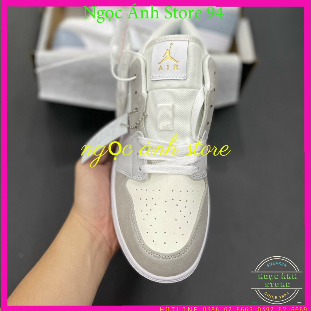 Giày thể thao Air Jordan 1 Low Paris cho nam nữ mẫu hot hit, giày thể thao thấp cổ, jordan 1 cổ thấp