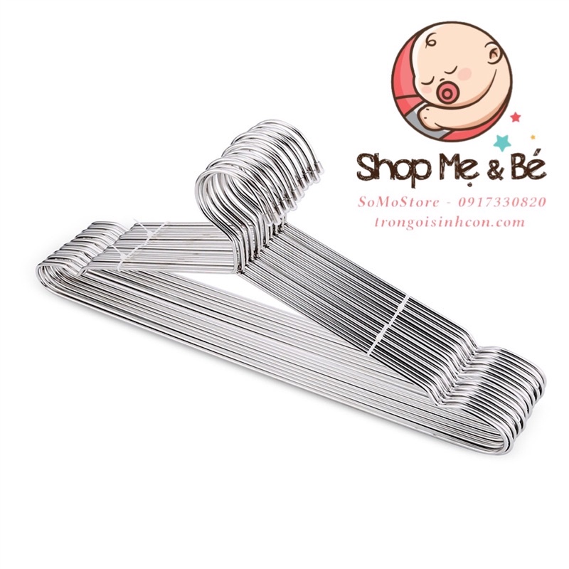 Set 10 móc áo phơi đồ em bé