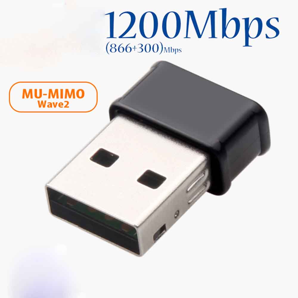 Usb Thu Sóng Wifi Băng Tần Kép 1200mbps 5ghz | BigBuy360 - bigbuy360.vn