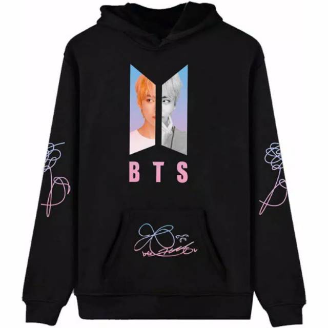 Áo Khoác Hoodie In Hình Jungkook / V / Jimin / Jhope / Jin Bts