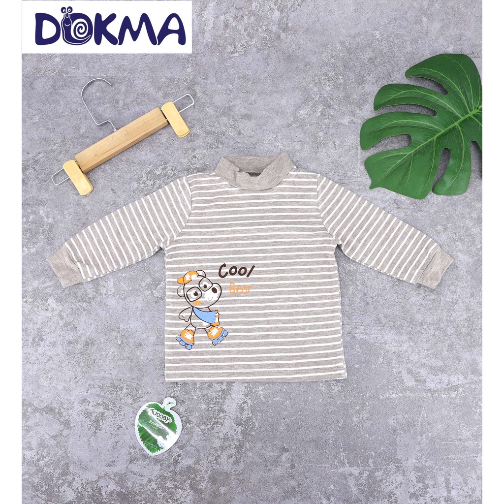 JB417A Áo cổ 3 phân dài tay của công ty TNHH Dệt May DOKMA (6-24M)