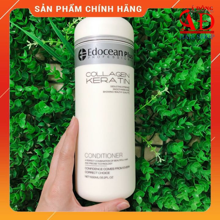 DẦU XẢ EDOCEAN COLLAGEN KERATIN SIÊU MƯỢT PHỤC HỒI NGĂN GÃY RỤNG TÓC