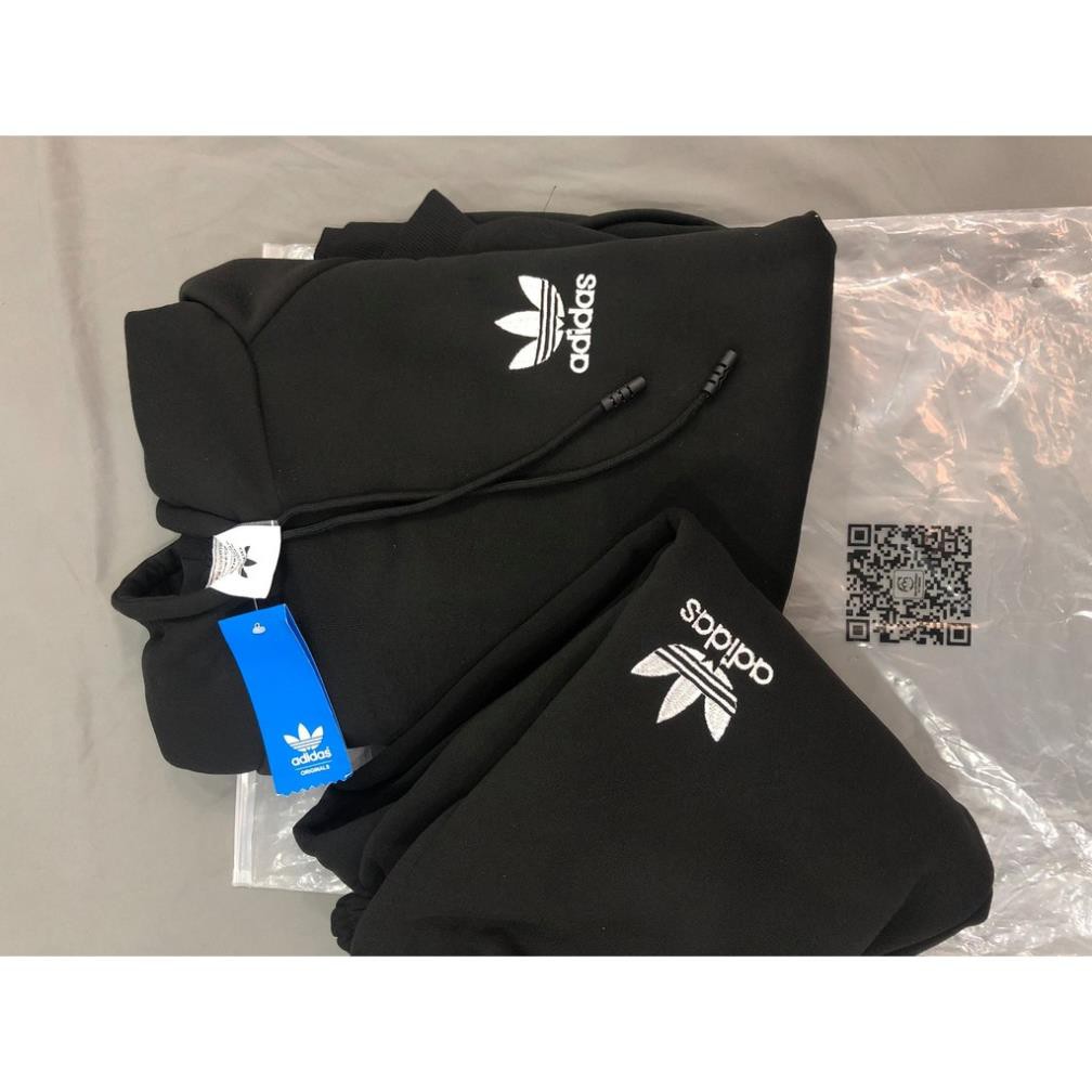 Bộ Nỉ Nam Adidas có mũ dày mặc cực ấm, Bộ Đồ Nỉ Thu Đông Nam cao cấp năm 2020, bộ quần áo nỉ thể thao nam ་