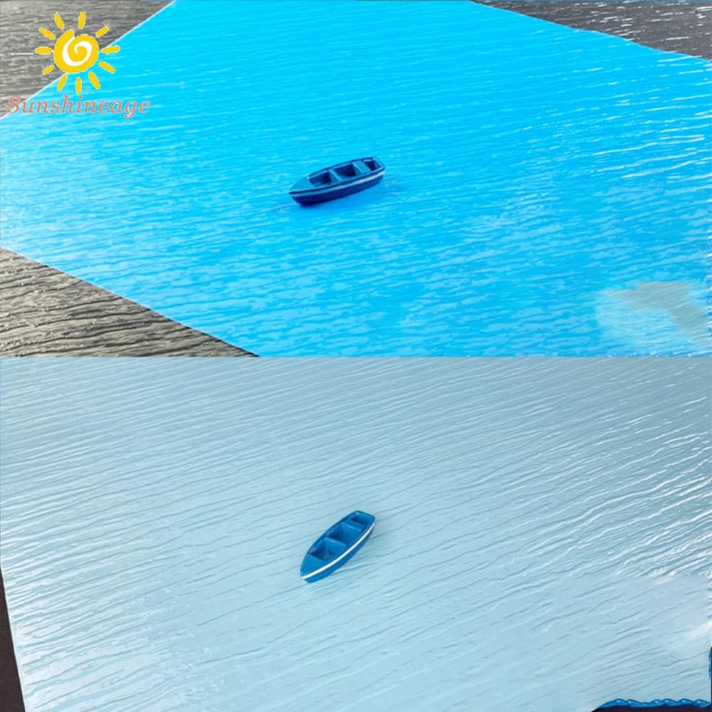 Miếng Dán Tạo Hiệu Ứng Sóng Nước Diorama Cho Đường Sắt Thương Hiệu Mới Và Chất Lượng Cao