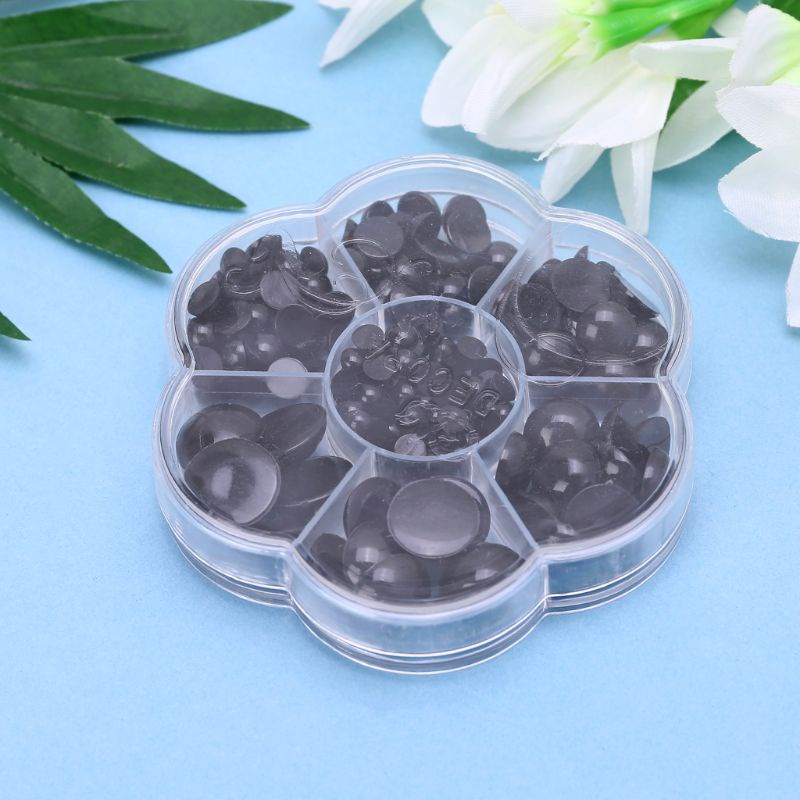 Mắt Nhựa An Toàn Cho Búp Bê 226 Cái 6mm 8mm 10mm 12mm 14mm 16mm 18mm DIY