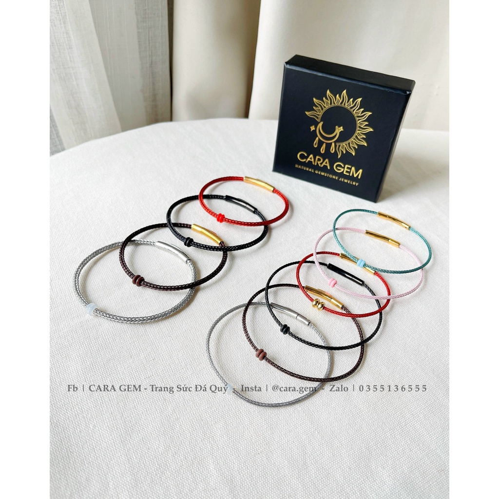 Bộ dây vòng tay kim loại siêu bền SP150 CARA GEM