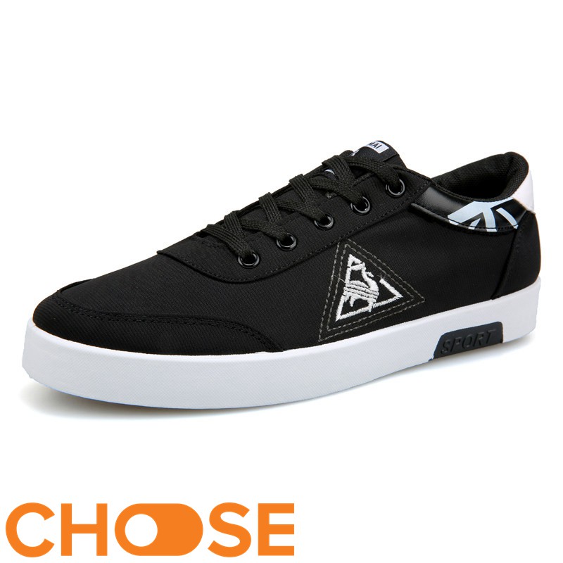 Giày Nam Choose Giày Lười Nam Thể Thao Giá Rẻ /Sneaker Họa Tiết Tam Giác GK6K1