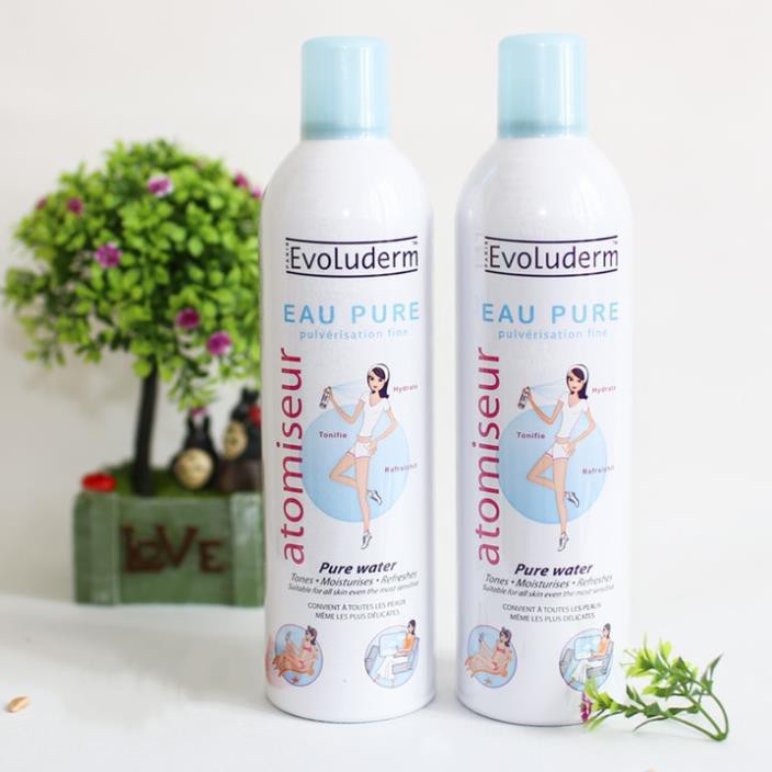Xịt khoáng Evoluderm Atomiseur Eau Pure Spray Mist 400ml | BigBuy360 - bigbuy360.vn