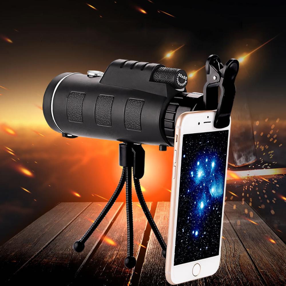 Ống nhòm 1 mắt mini Panda/ Monocular, ống nhòm quân sự, phóng đại đến 40 lần nhìn xa 1800m gắn được camera điện thoại