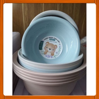 Chậu nhựa rửa mặt, rửa rau Hokori Việt Nhật 27cm/30cm/36cm/38cm