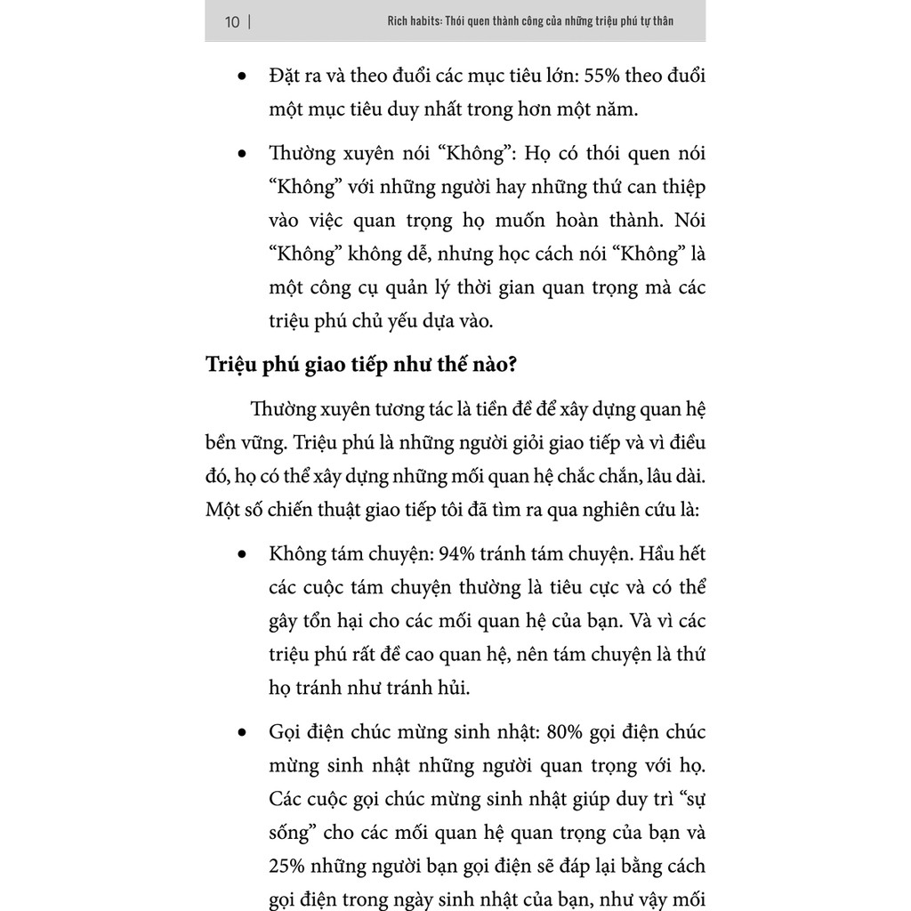 Sách - Rich habits - Thói quen thành công của những triệu phú tự thân