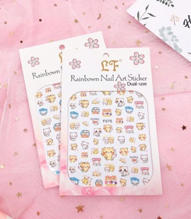 DÁN MÓNG - NAIL STICKER hình siêu dễ thương