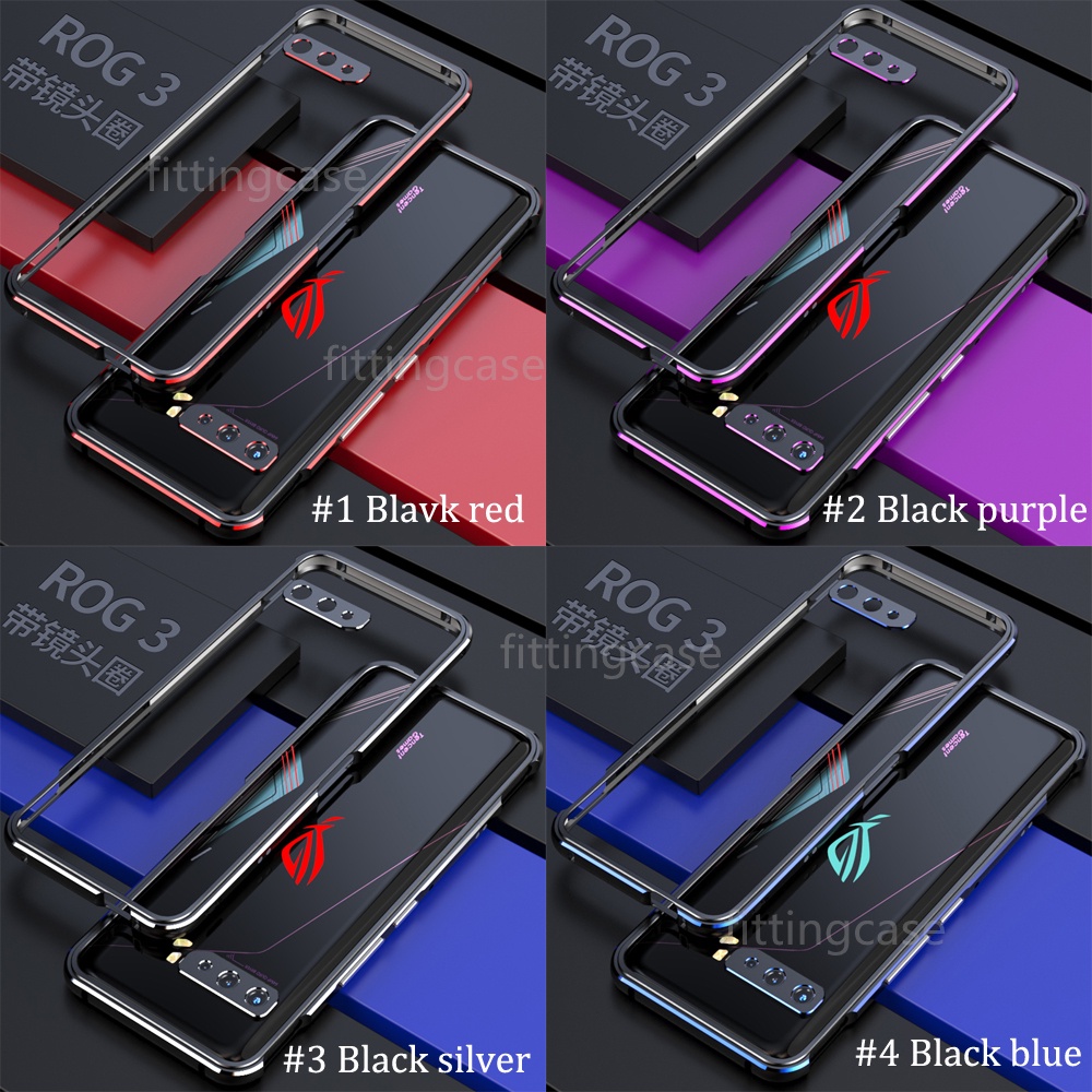Ốp Điện Thoại Khung Hợp Kim Nhôm Chống Sốc Cho Asus Rog Phone 3 5 5S 6 Pro Rog3 Rog5 Rog6 Rog 5 Ultimate