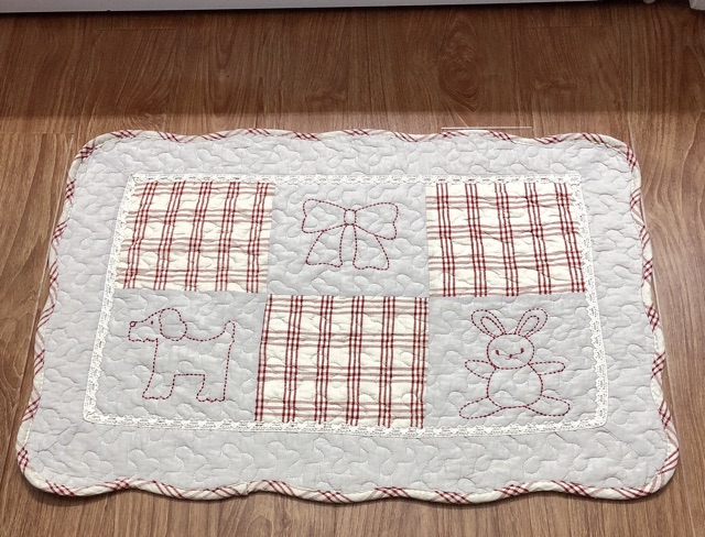 Thanh lý thảm chân quilt vải xuất Nhật